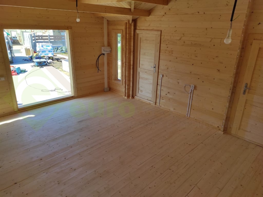 Casa de madera en doble pared Florida Twinskin